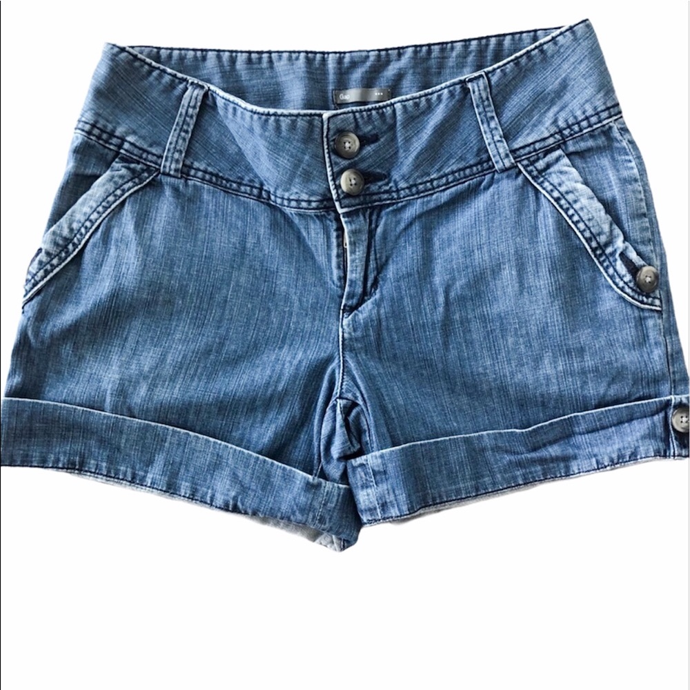 GAP cuffed jean shorts - 6